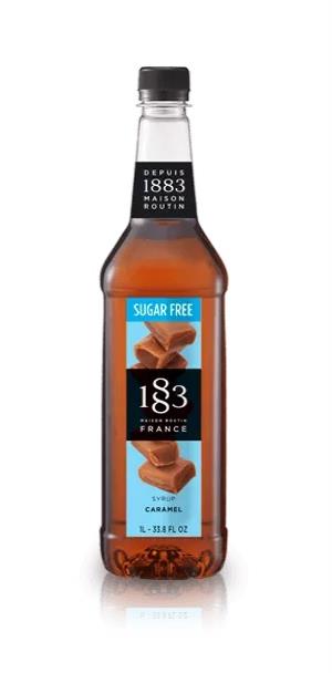 1883 Sugar Free Caramel Syrup 1L